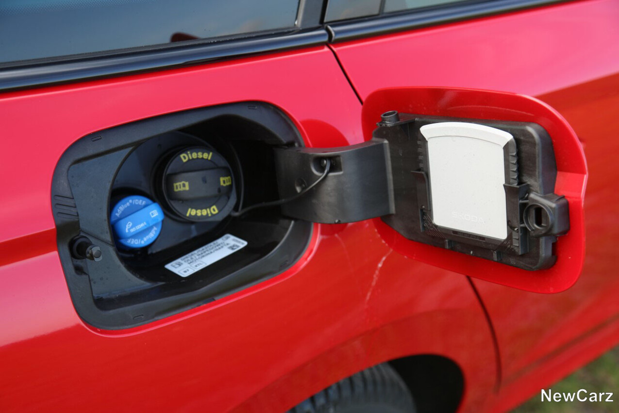 Skoda Octavia Combi Facelift Tankdeckel