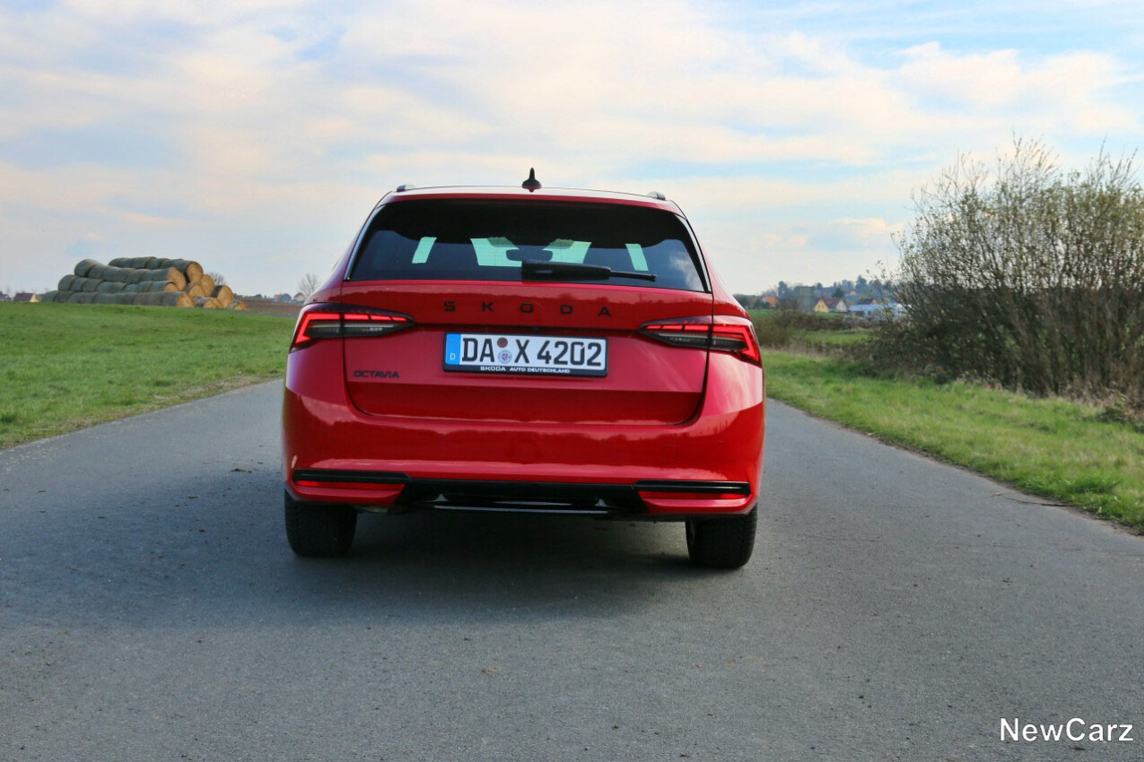 Skoda Octavia Combi Facelift Heck