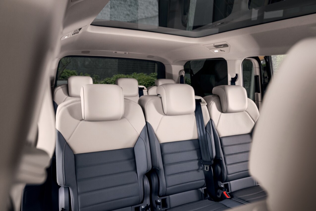 VW Multivan hintere Sitzreihen