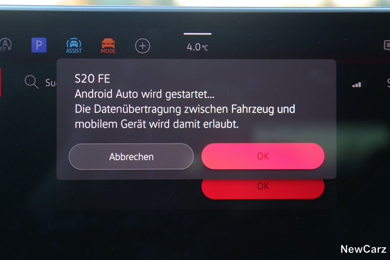 VW Passat Variant B9 Android Auto