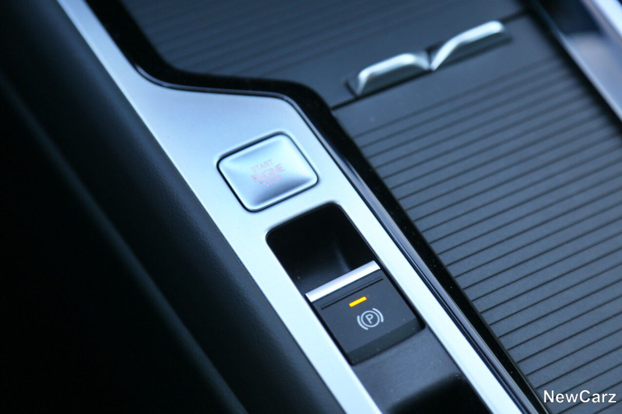 VW Passat Variant B9 Startknopf