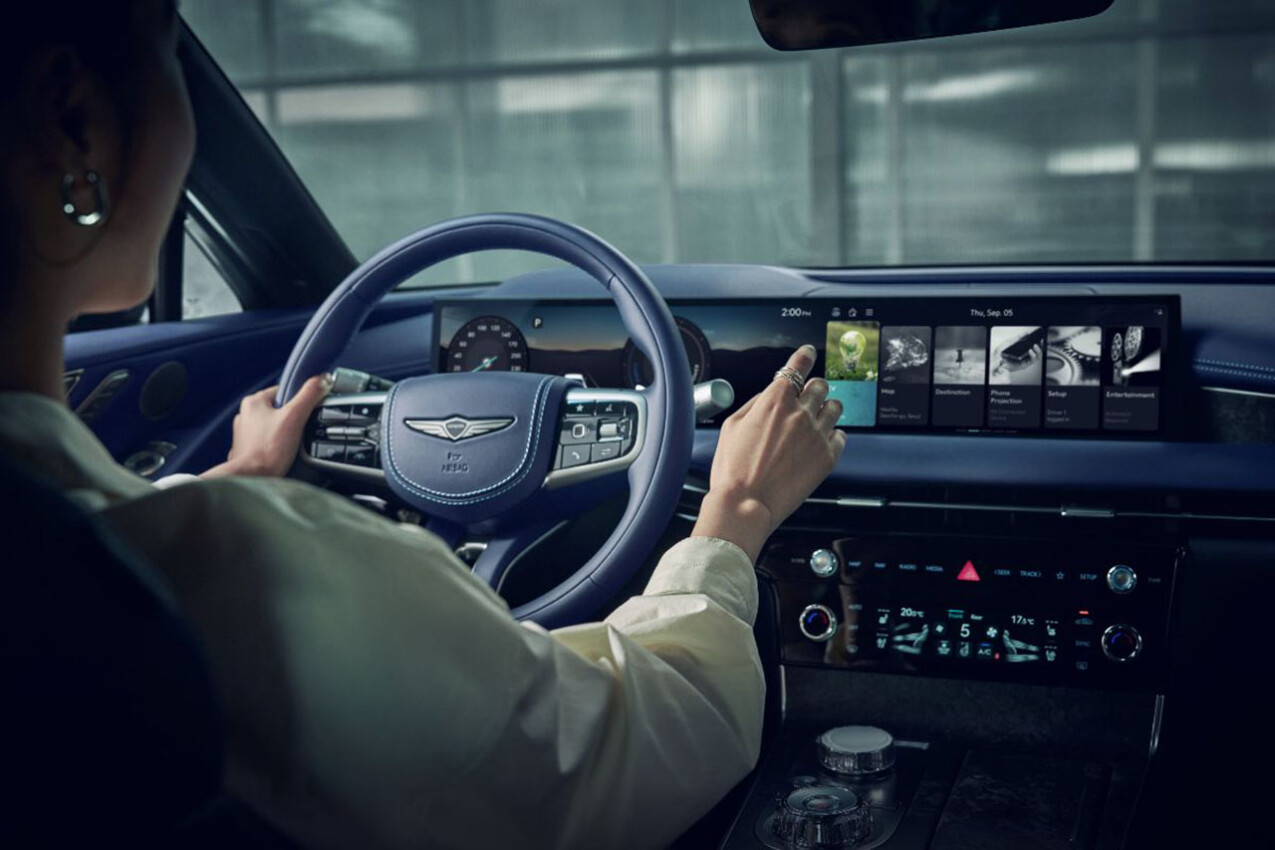 Genesis Electrified G80 Fahrerplatz