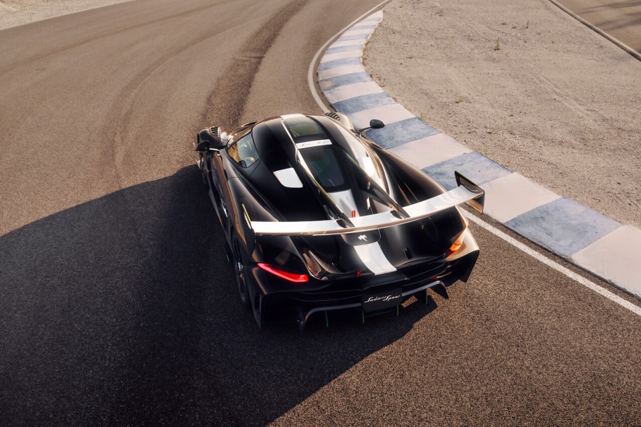 Koenigsegg Sadair's Spear on Track
