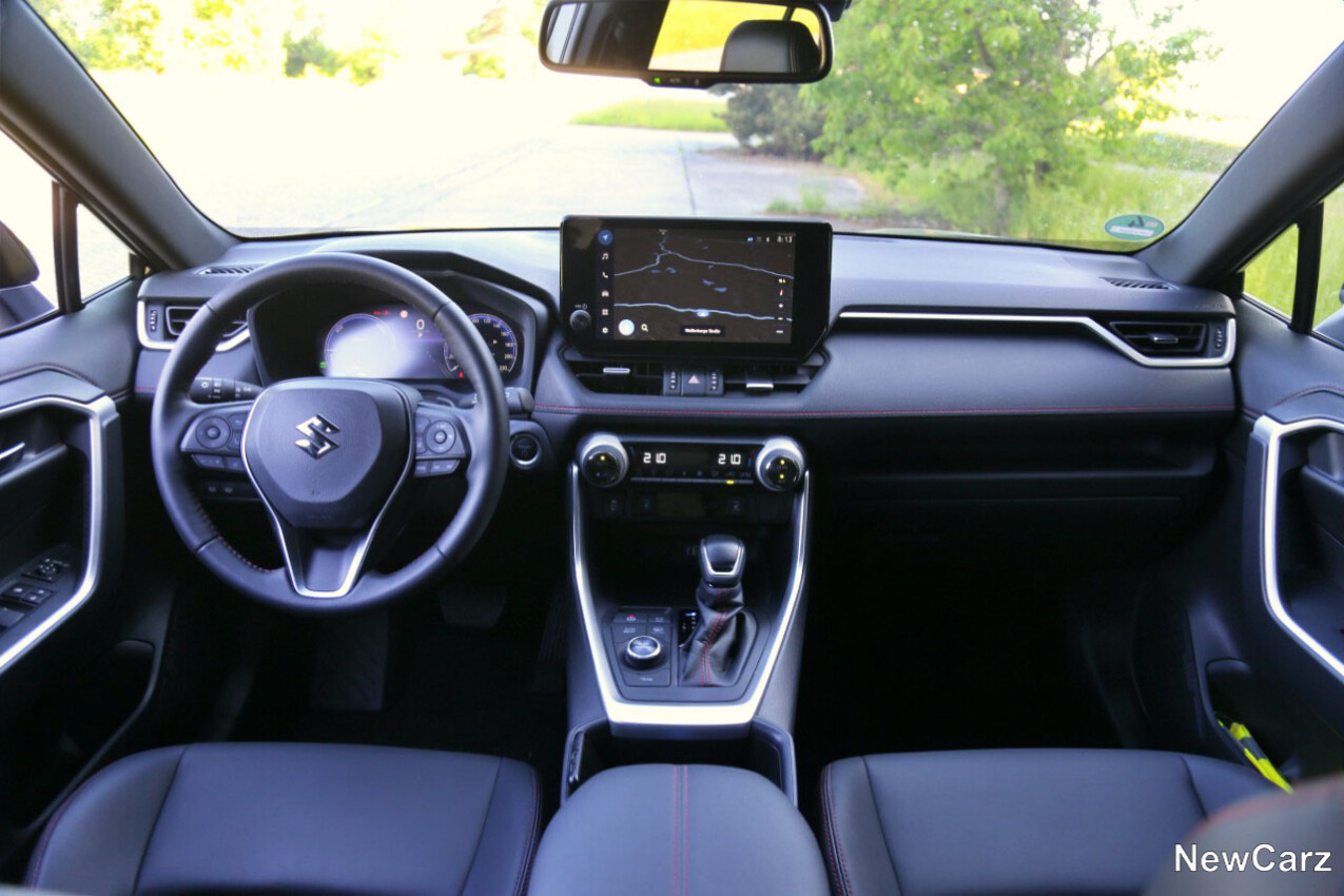 Suzuki Across Facelift Armaturenbereich