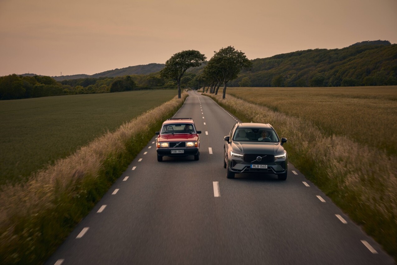 Volvo XC60 mit Volvo 240
