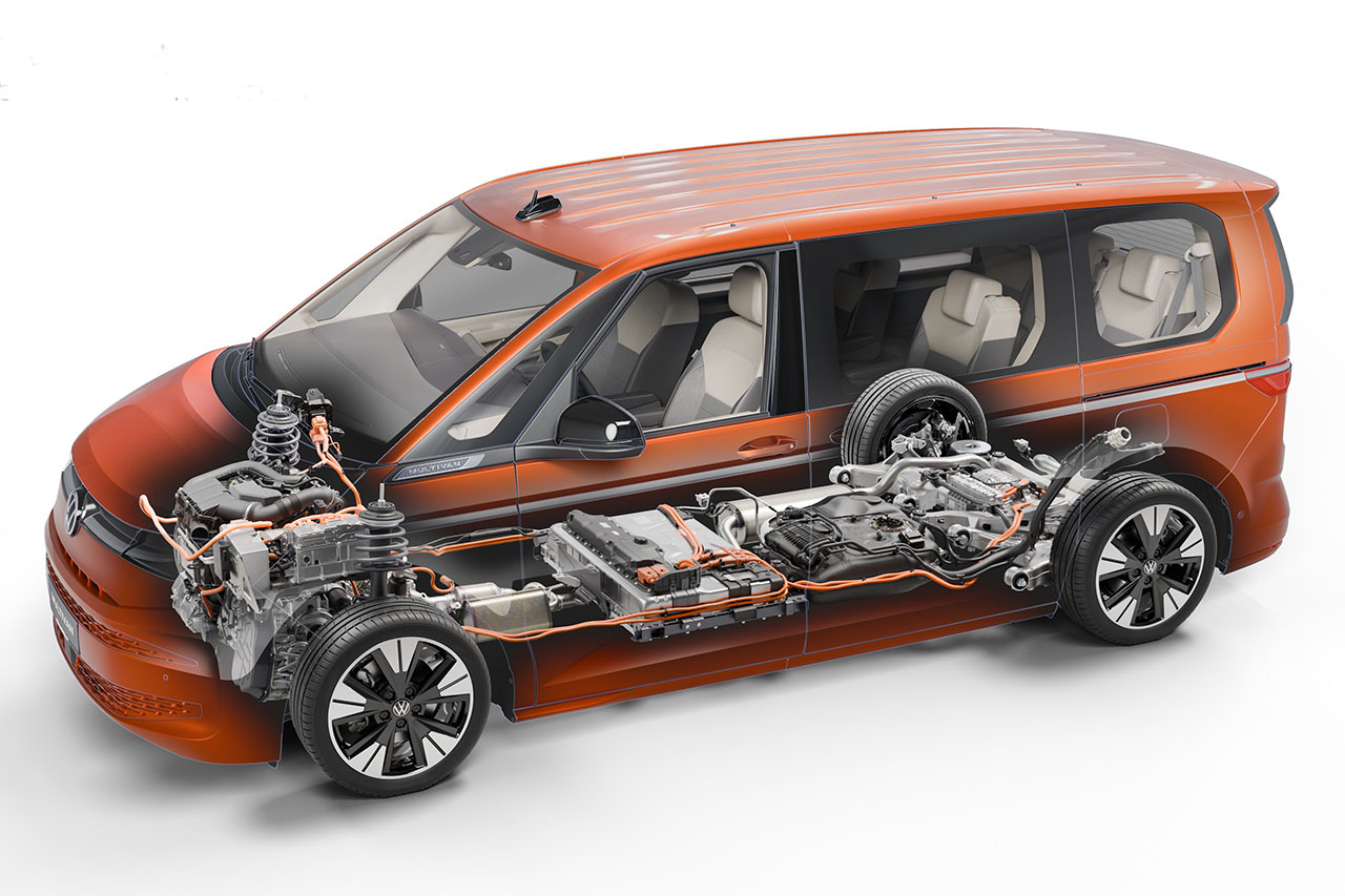 Multivan und California – Mit Plug-in Hybrid Allradantrieb