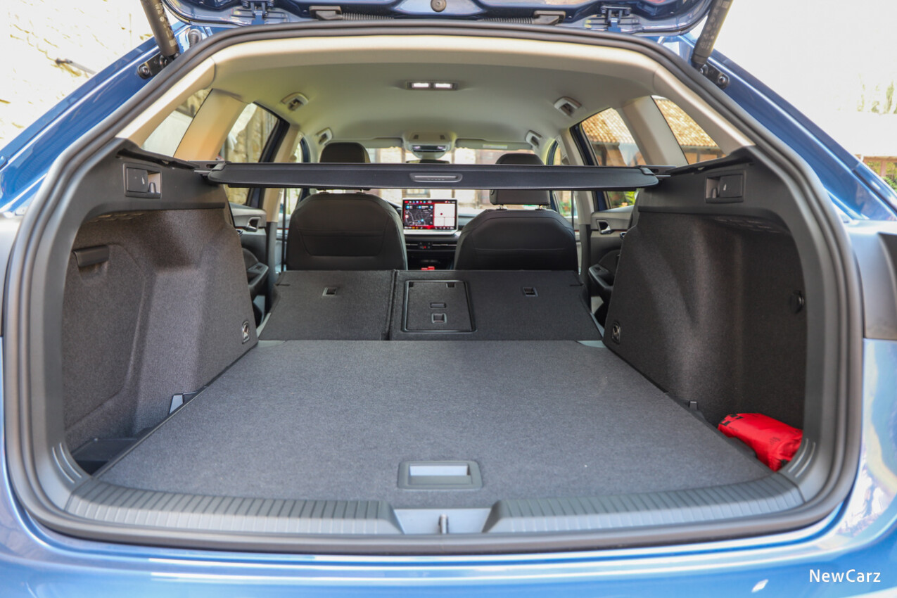 VW Golf 8 Facelift Variant maximaler Kofferraum