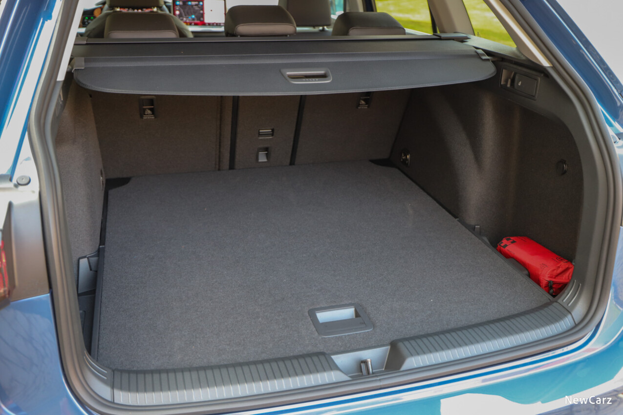 VW Golf 8 Facelift Variant Kofferraum