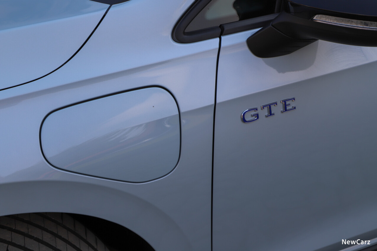 VW Golf 8 Facelift GTE Emblem seitlich
