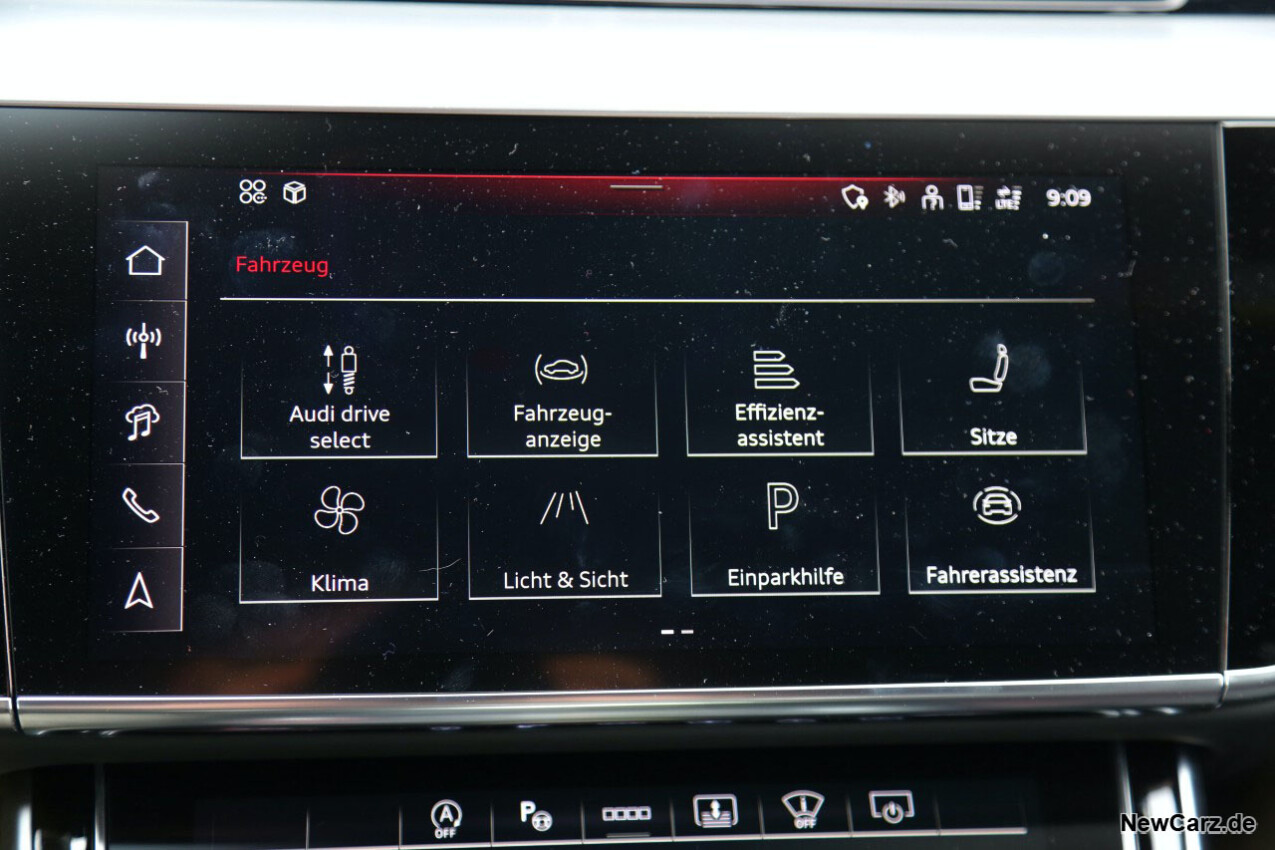 Audi S8 quattro Bedienkonzept