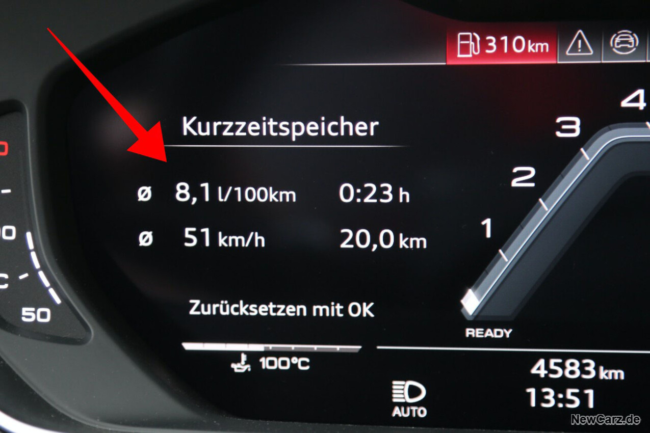 Audi S8 quattro Sparrunde Verbrauch