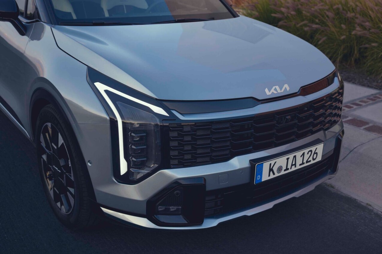 Kia Sportage Facelift Frontgrill
