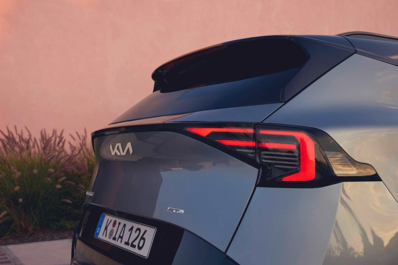 Kia Sportage Facelift Heck