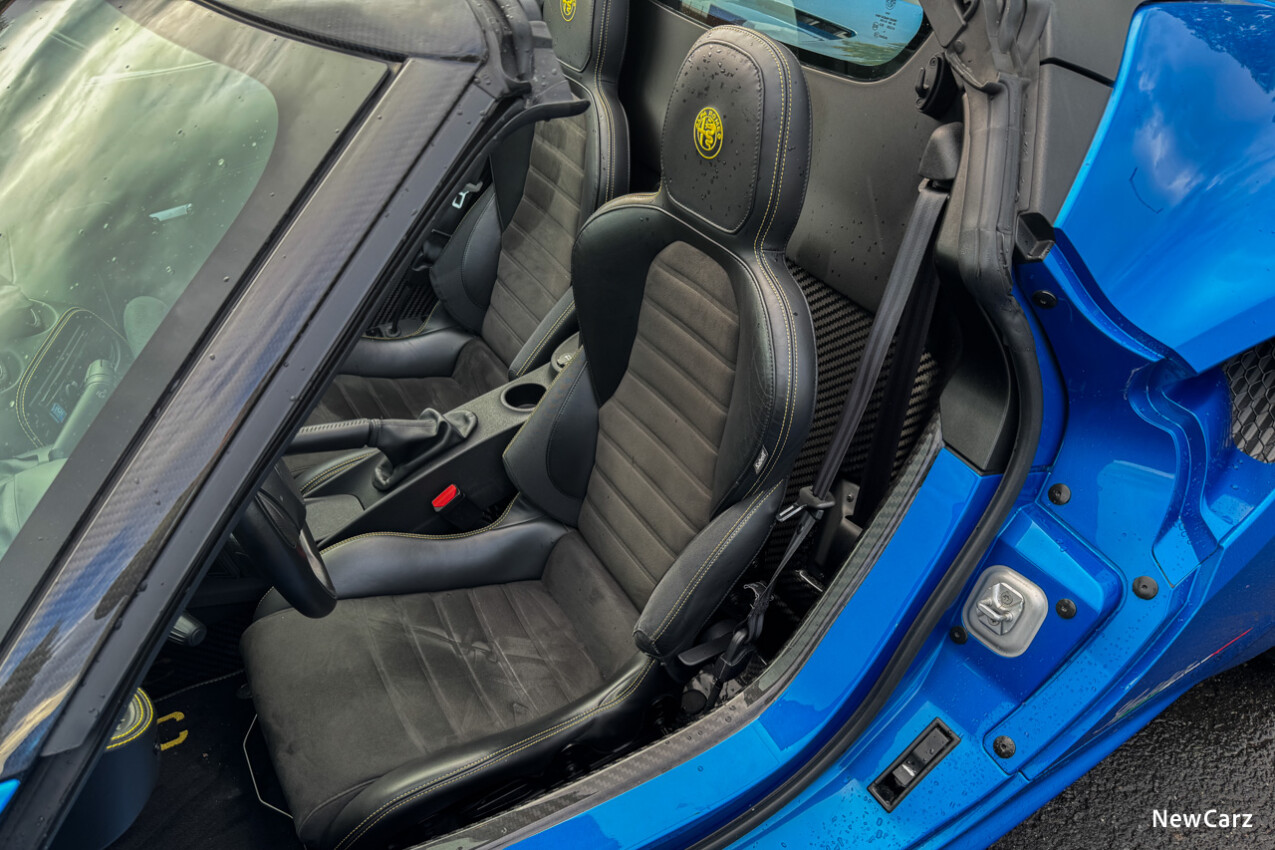 Alfa Romeo 4C Spider Sitz