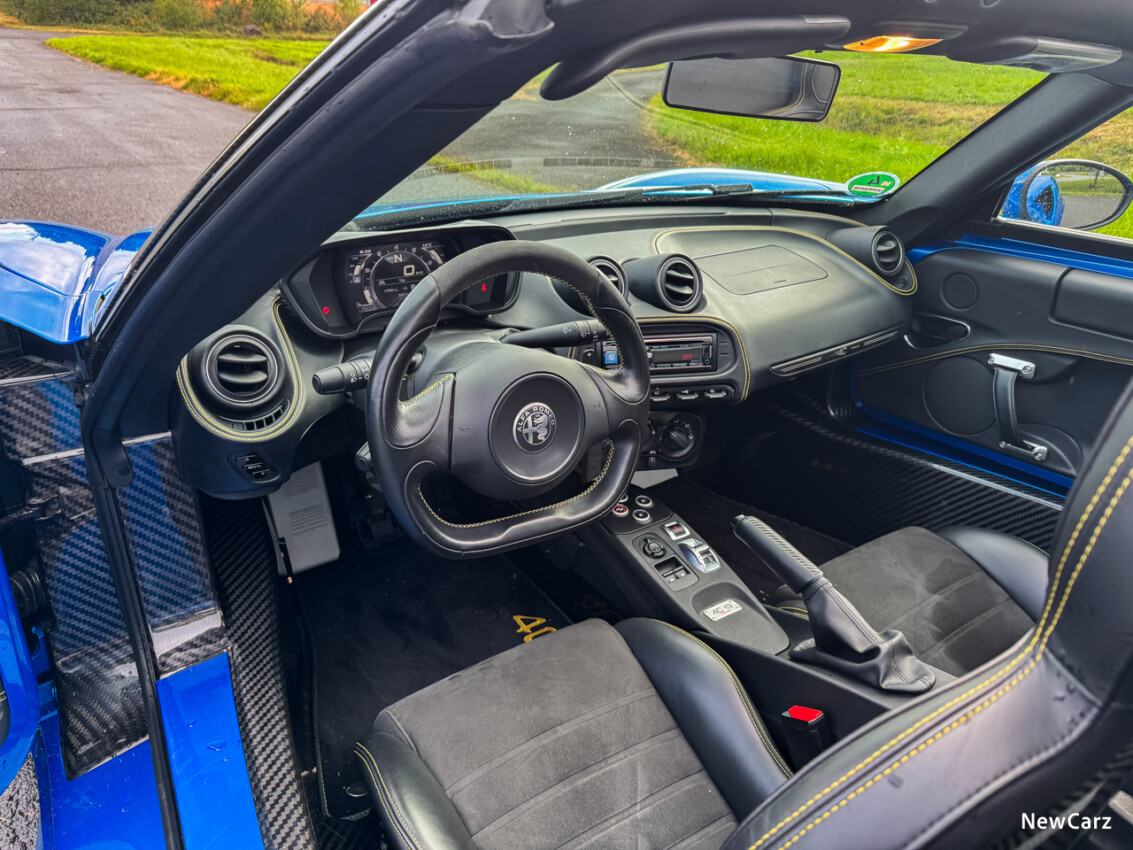 Alfa Romeo 4C Spider Innenraum