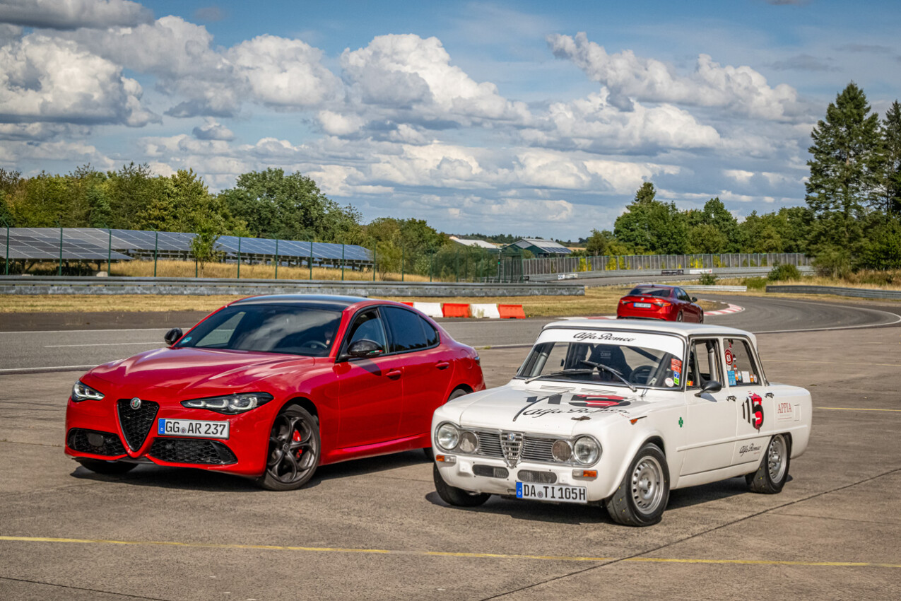 Alfa Romeo Giulia alt und neu