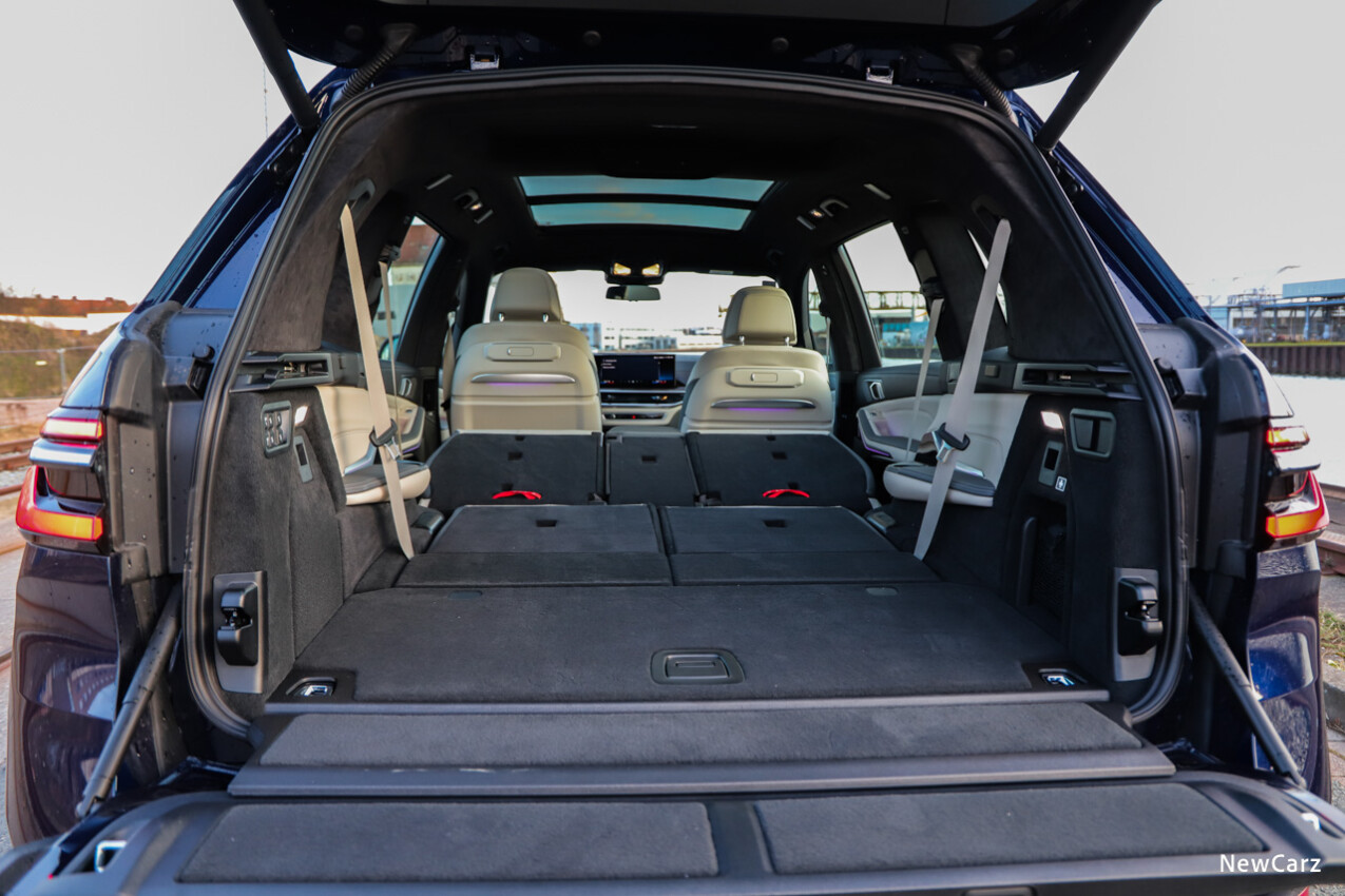 BMW X7 Facelift Laderaum