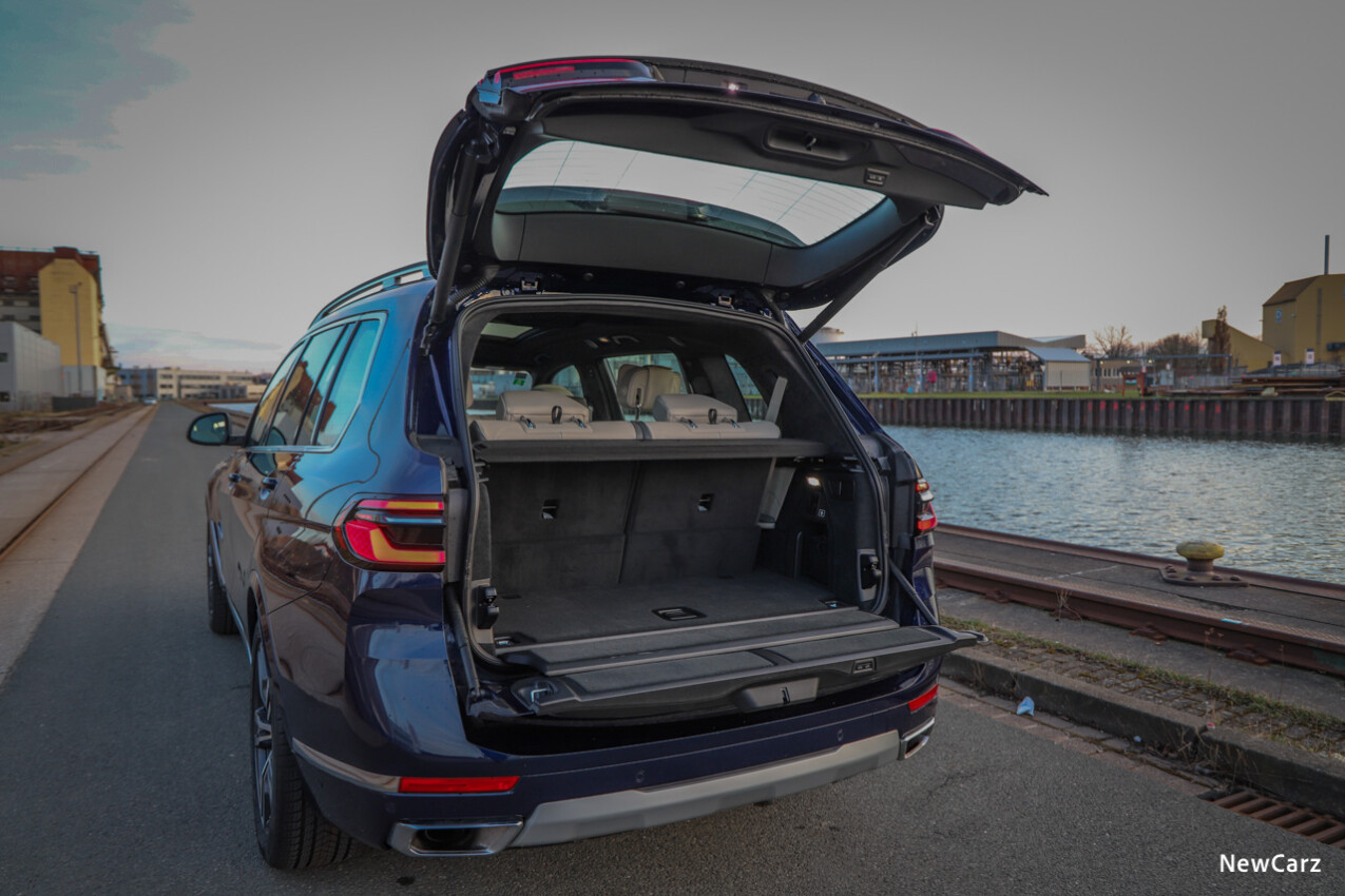 BMW X7 Facelift Heckklappe