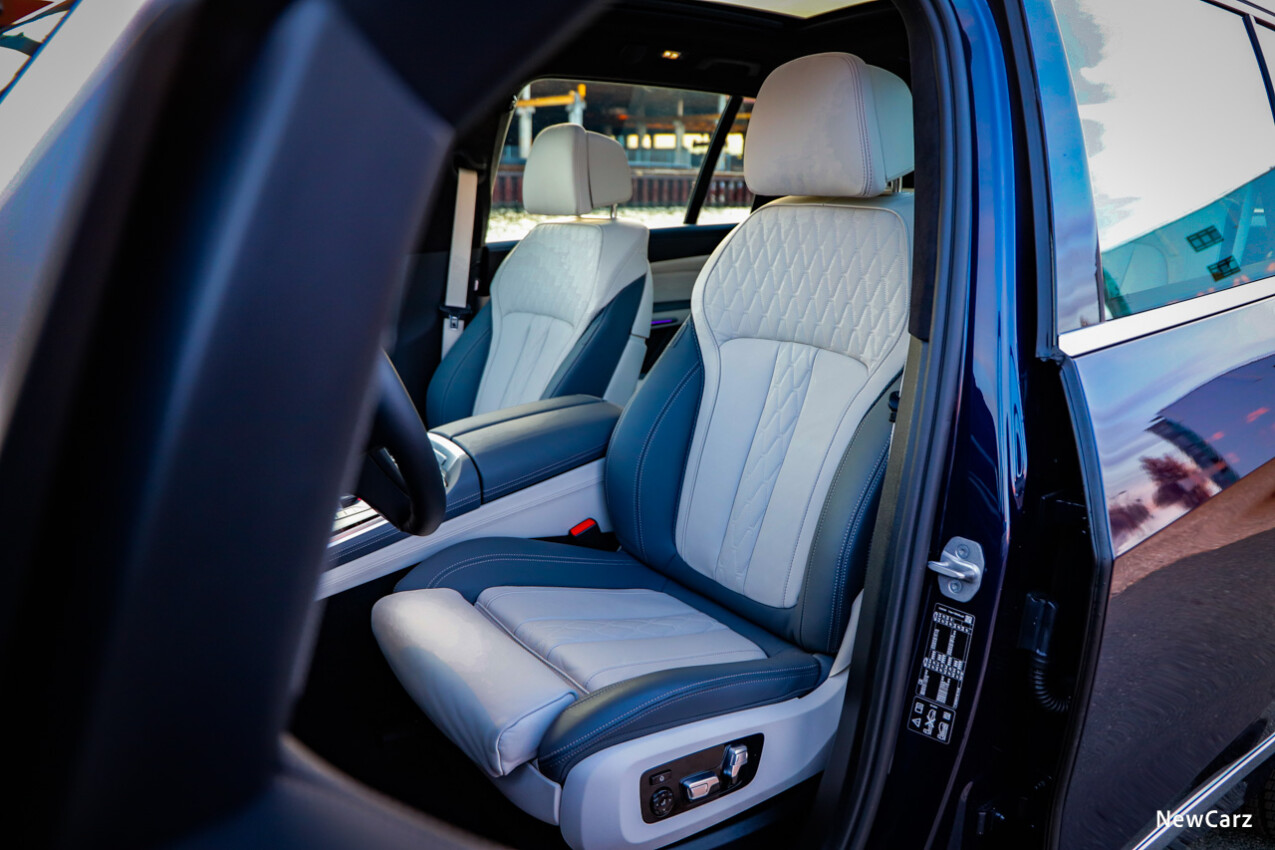 BMW X7 Facelift Sitz