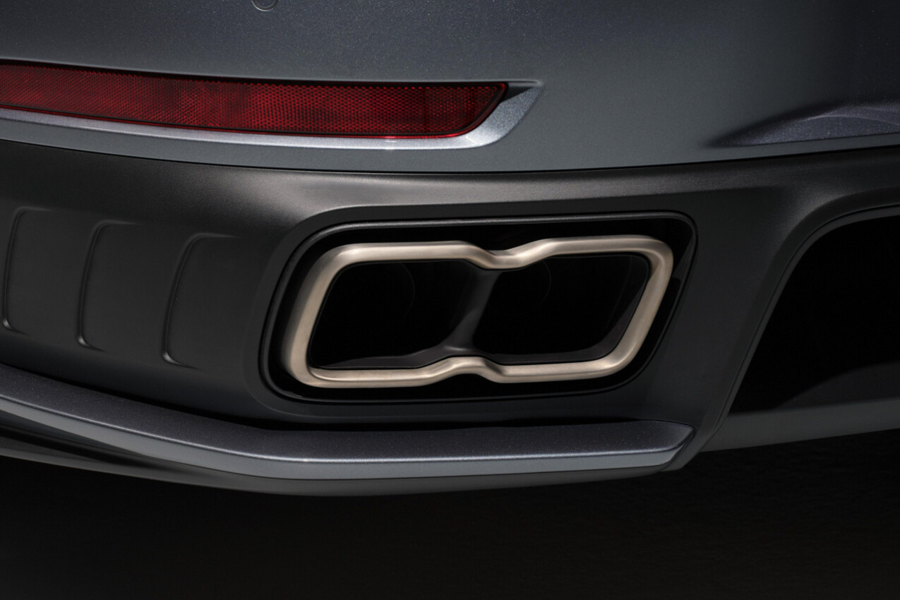 Porsche 911 Turbo S 2025 Titanabgasanlage