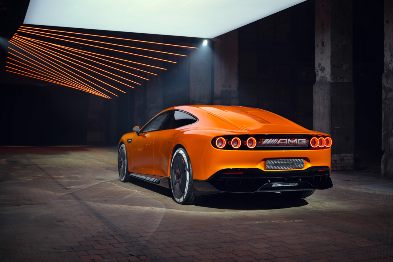 Mercedes Concept AMG GT XX hinten