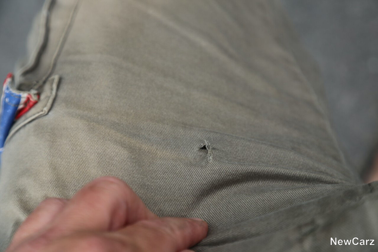 Lucid Air Pure Kleidungsschaden