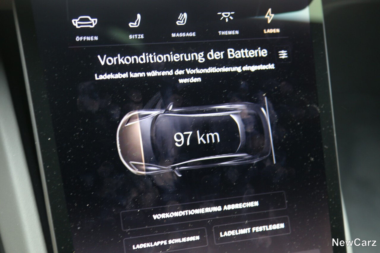 Lucid Air Pure Vorkonditionierung