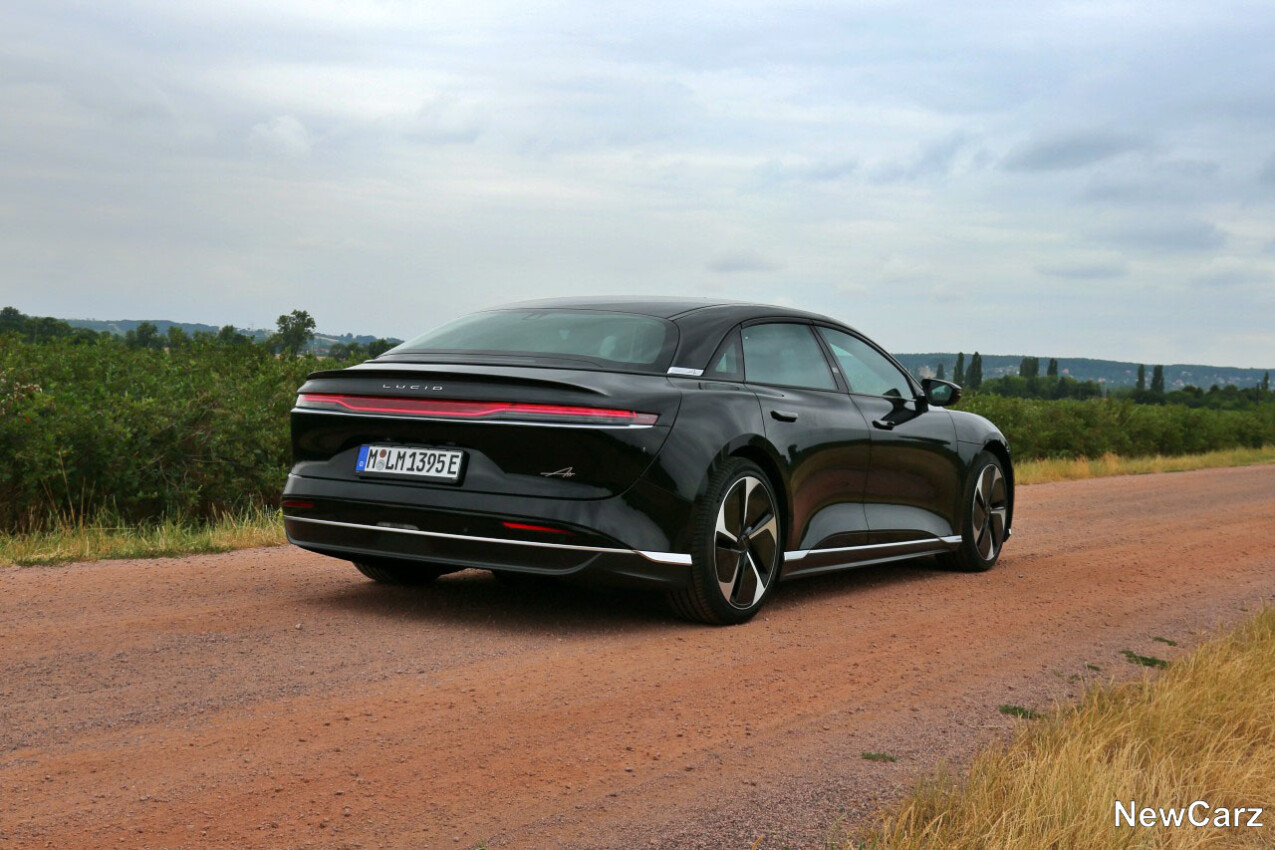 Lucid Air Pure hinten rechts