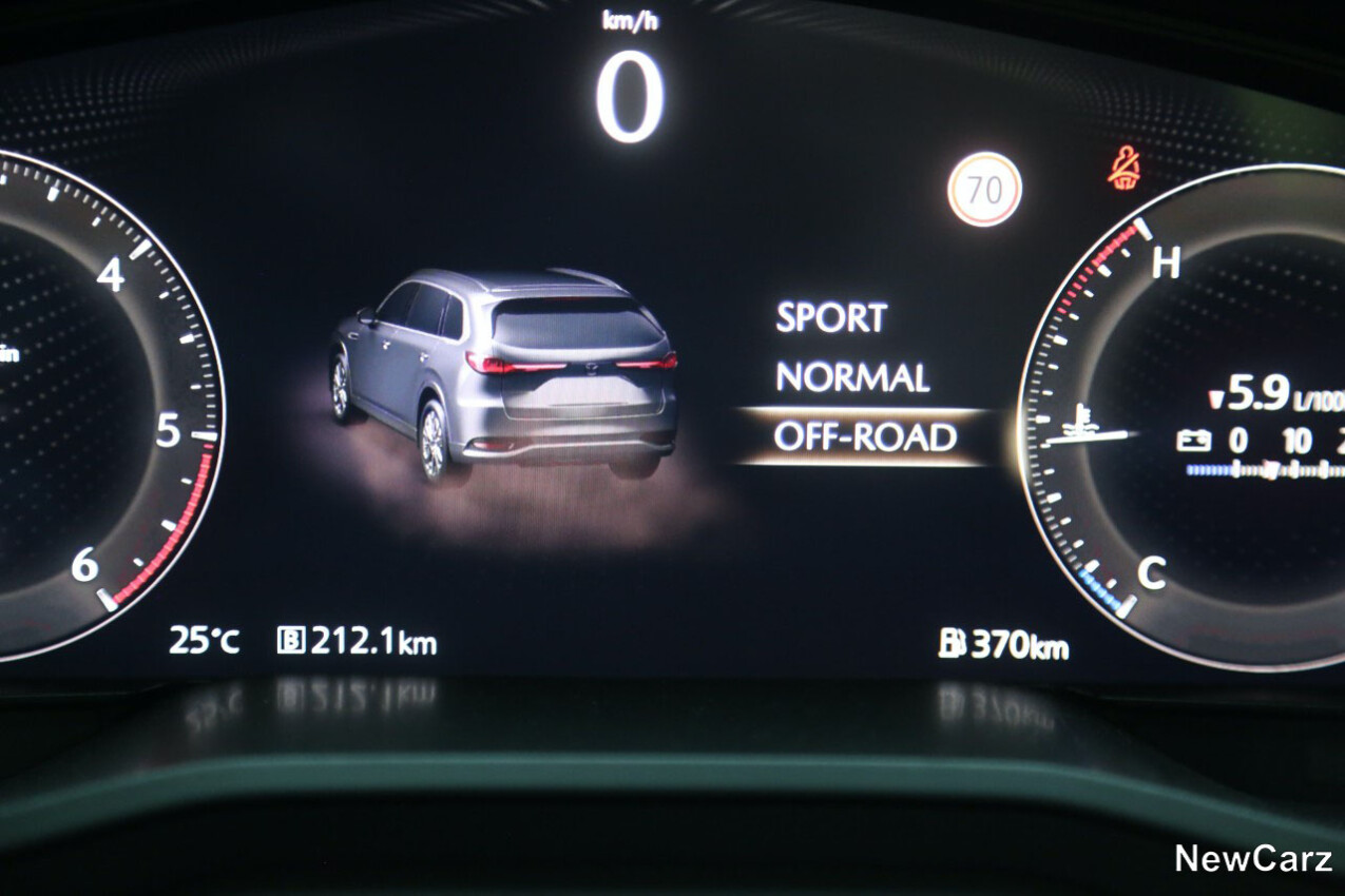 Mazda CX-80 Fahrmodi