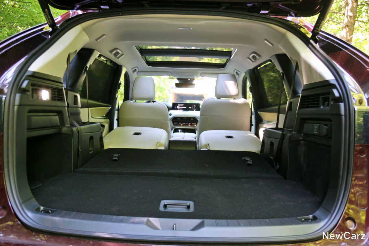 Mazda CX-80 Kofferraum maximiert