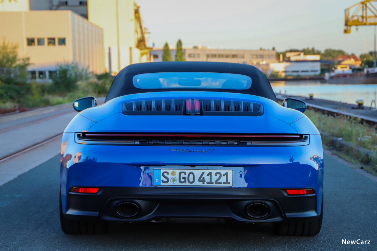 Porsche 911 Carrera T Cabriolet Heckansicht