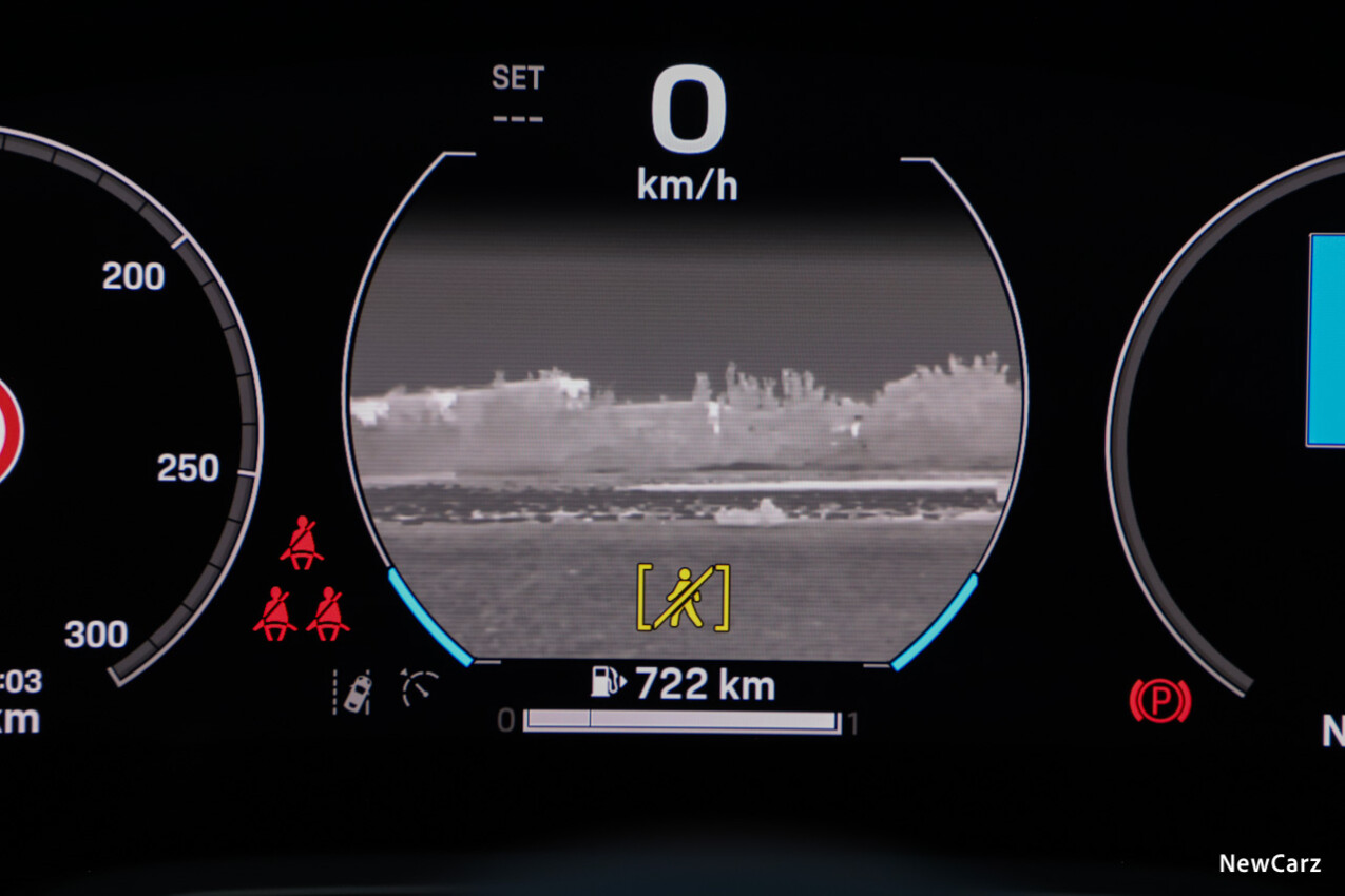 Porsche 911 Carrera T Cabriolet Nachtsicht