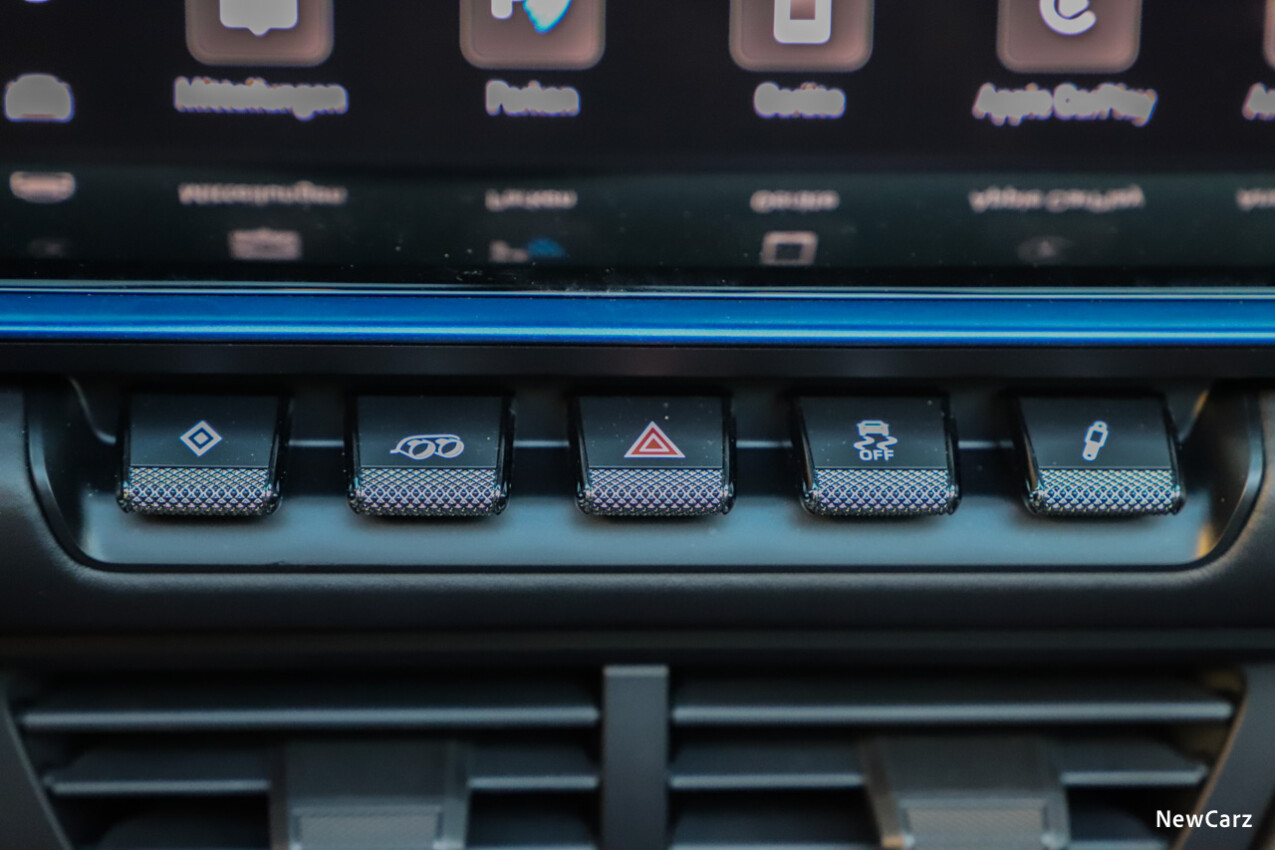 Porsche 911 Carrera T Cabriolet Tasten