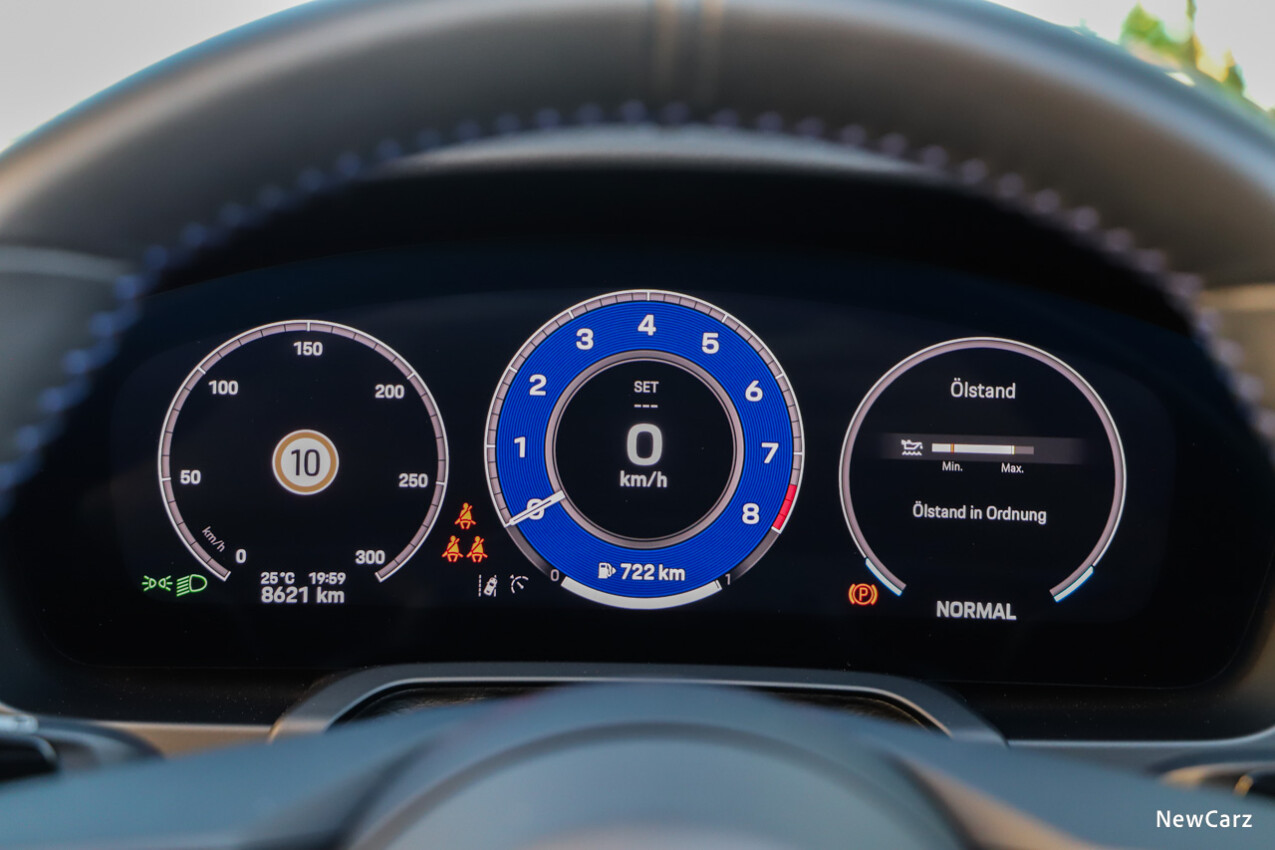 Porsche 911 Carrera T Cabriolet Drehzahlmesser