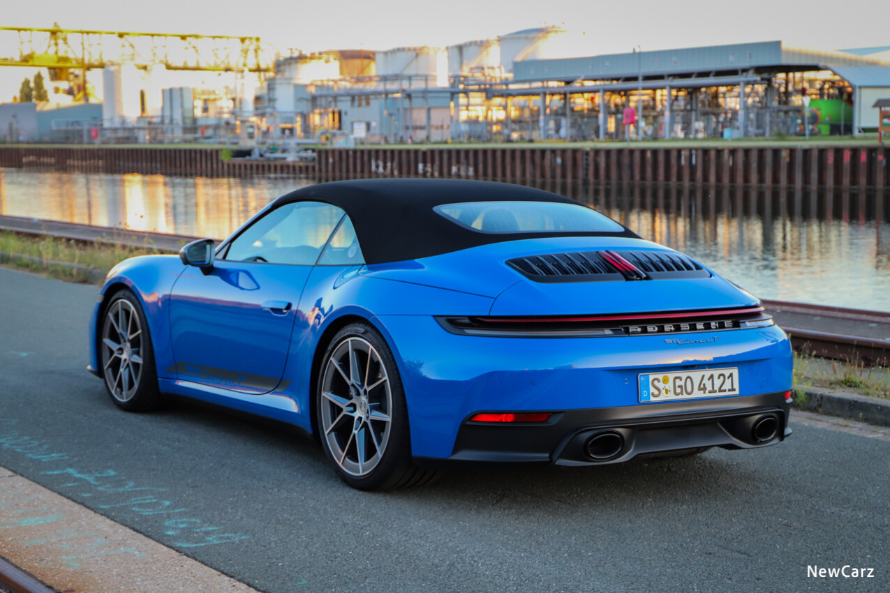 Porsche 911 Carrera T Cabriolet Verdeck geschlossen