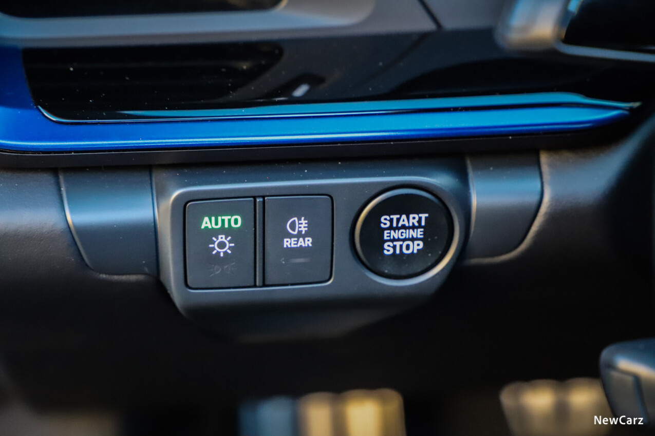 Porsche 911 Carrera T Cabriolet Starttaste