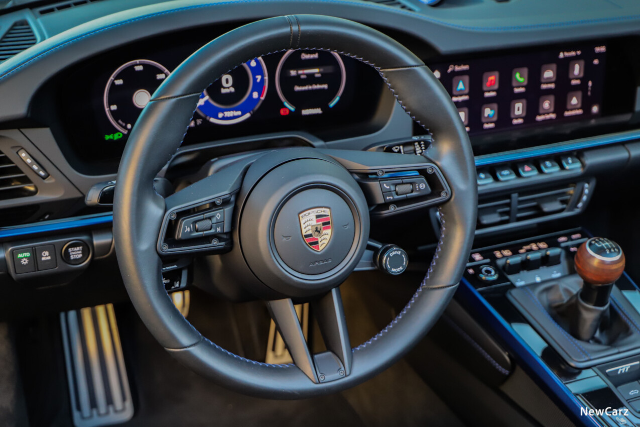 Porsche 911 Carrera T Cabriolet Lenkrad