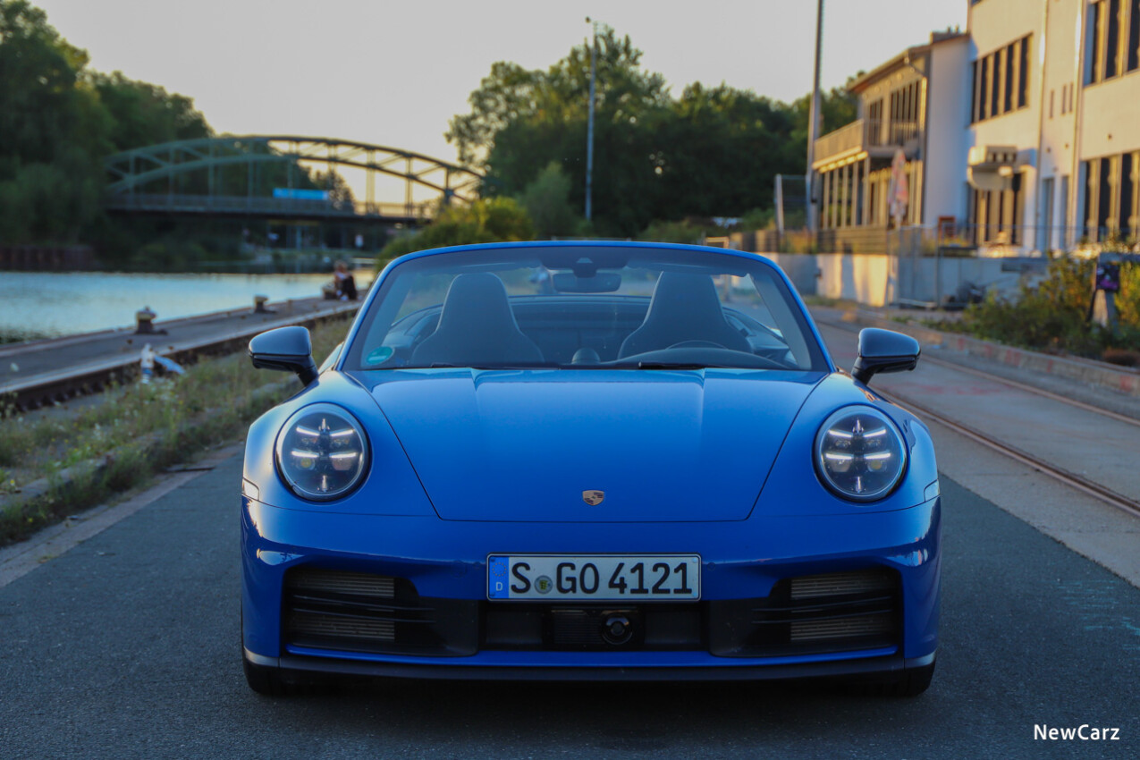 Porsche 911 Carrera T Cabriolet Frontansicht