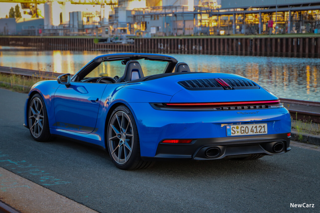 Porsche 911 Carrera T Cabriolet Verdeck offen