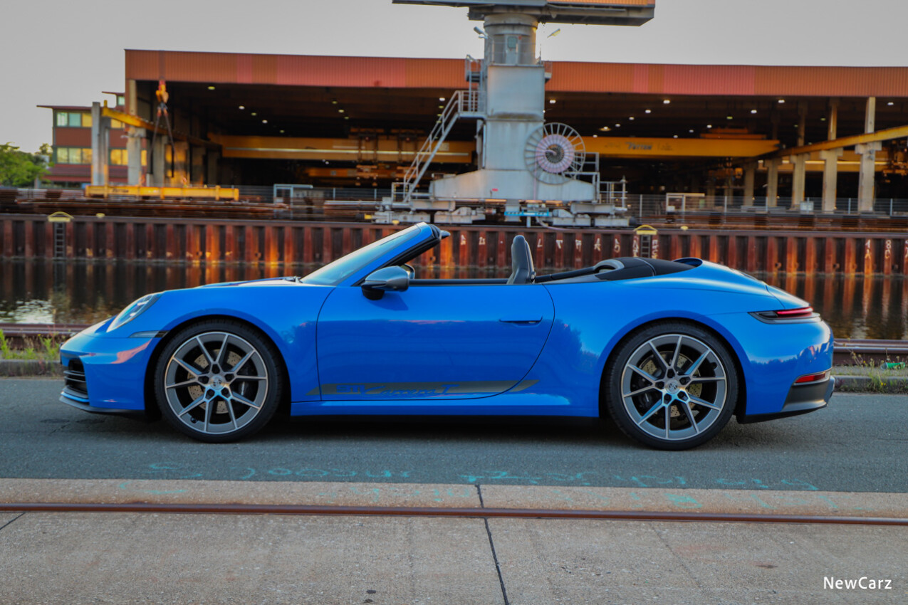 Porsche 911 Carrera T Cabriolet Seitenansicht