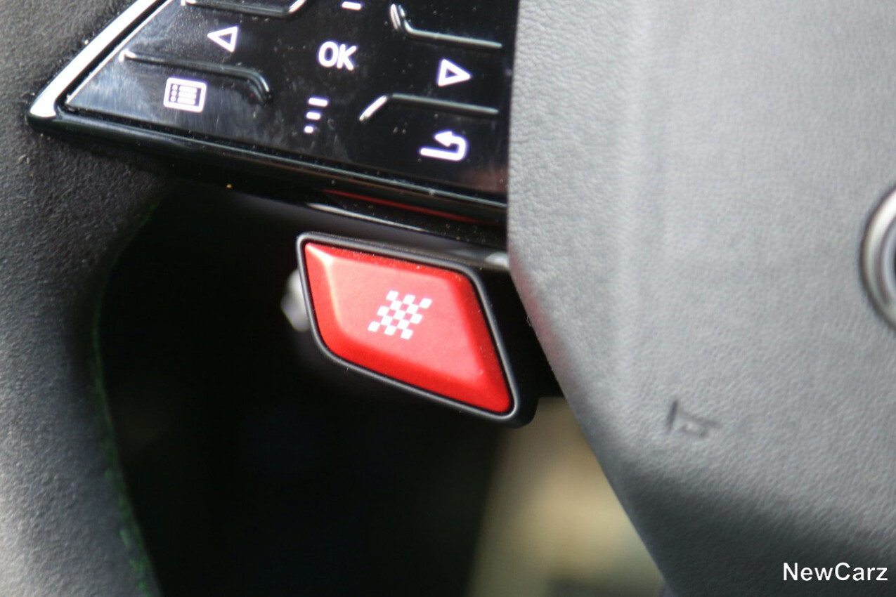 Audi RS3 Sportback Fahrmodus-Schalter Track