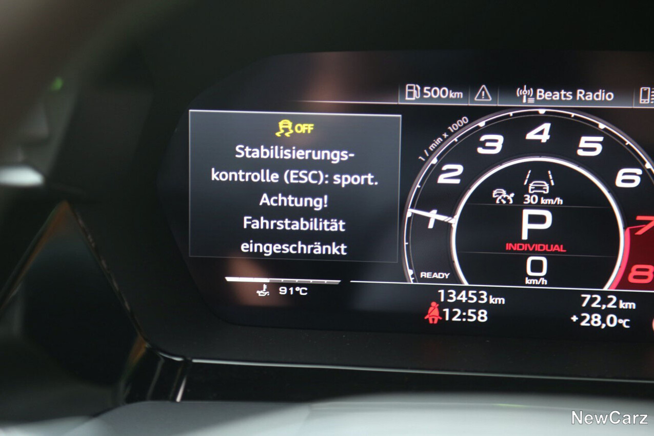 Audi RS3 Sportback ESP