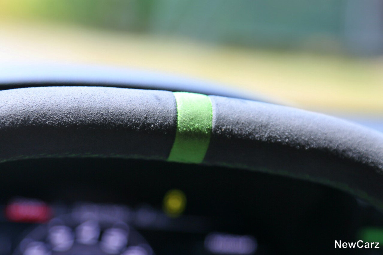 Audi RS3 Sportback Lenkrad 12 Uhr Markierung