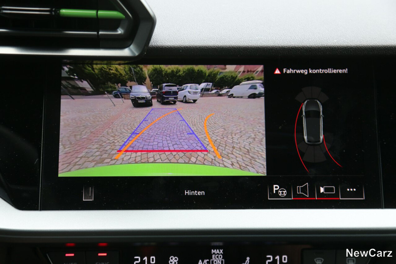 Audi RS3 Sportback Rückfahrkamera