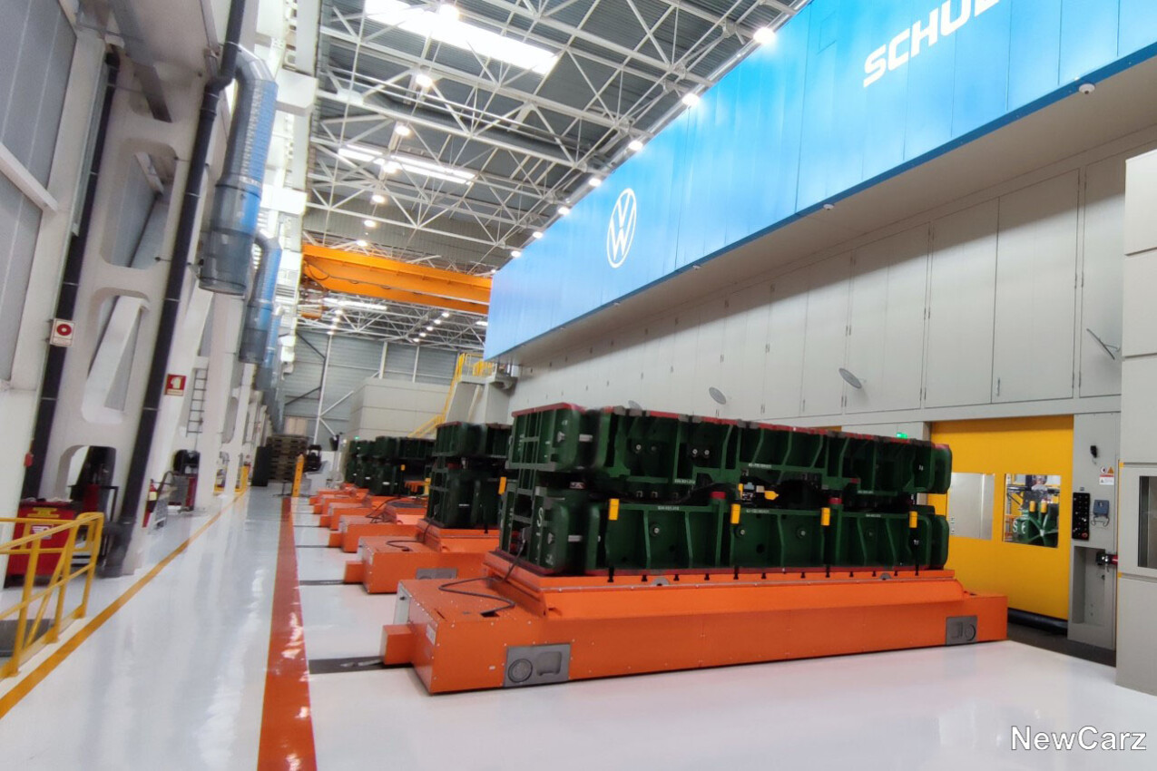 Autoeuropa in Palmela Formen