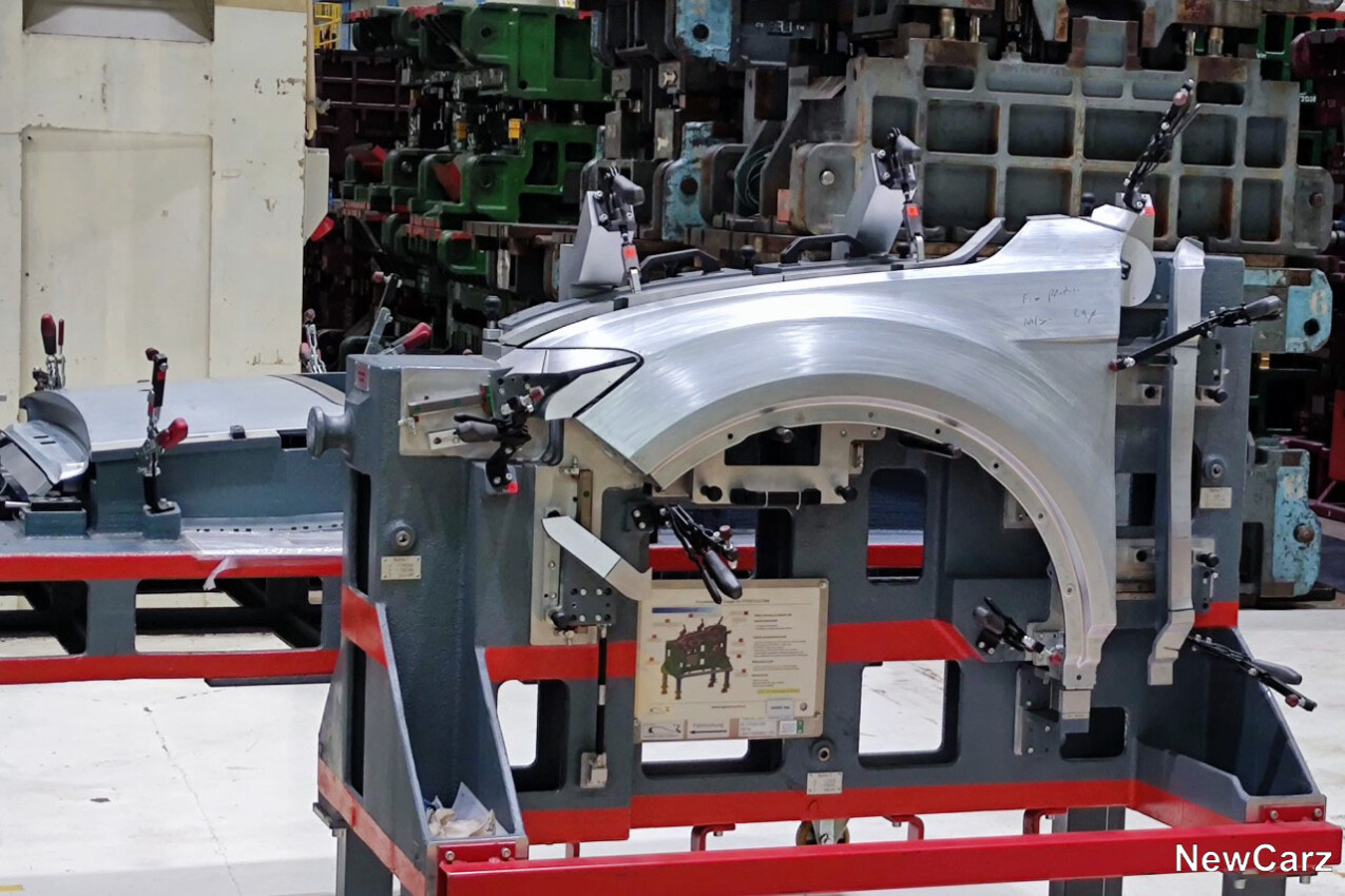 Autoeuropa in Palmela Bauteilprüfung