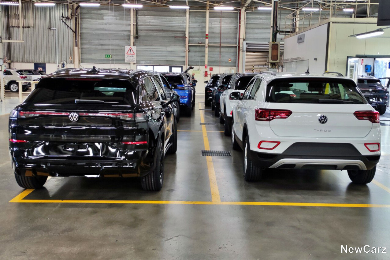 Autoeuropa in Palmela T-Roc alt und neu