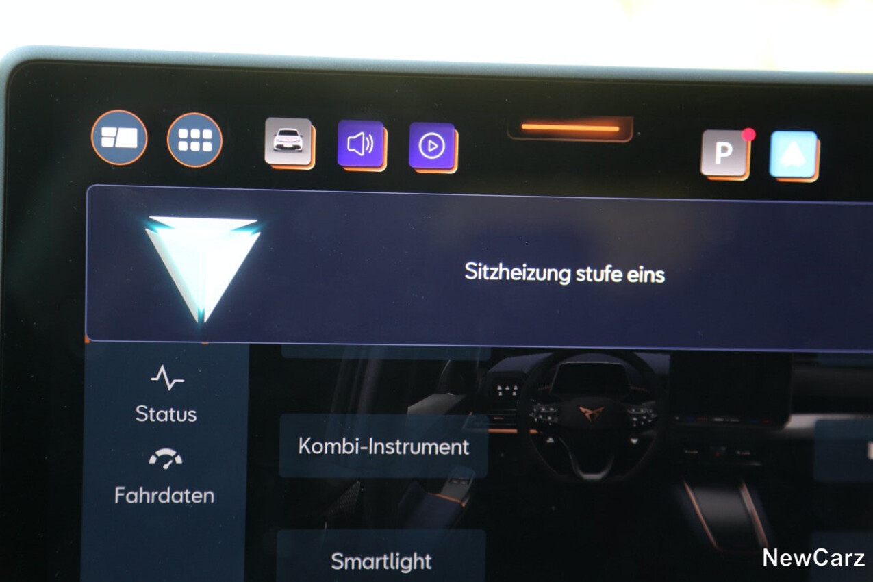 Cupra Born VZ Sprachsteuerung