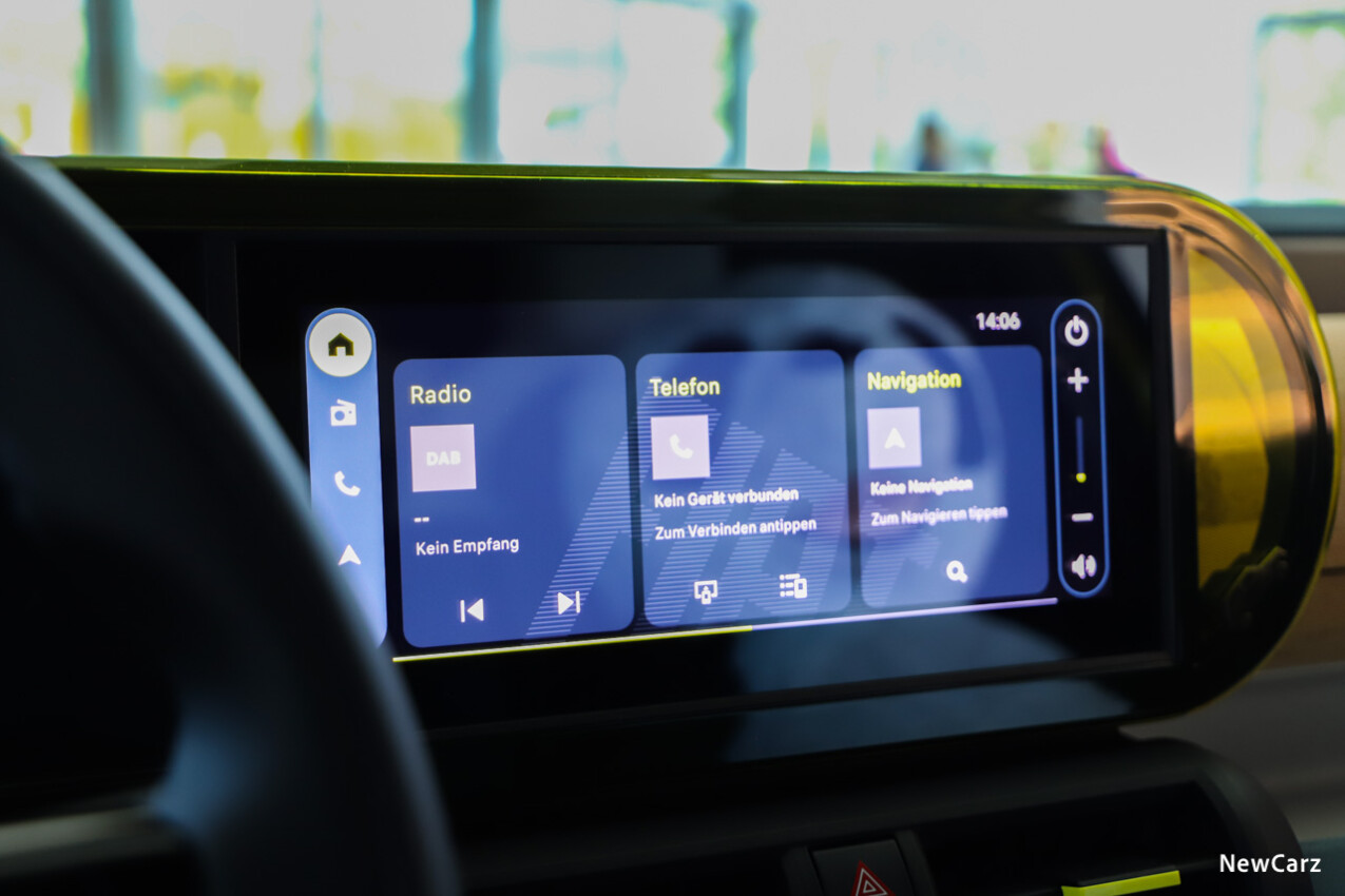 Fiat Grande Panda Zentralbildschirm