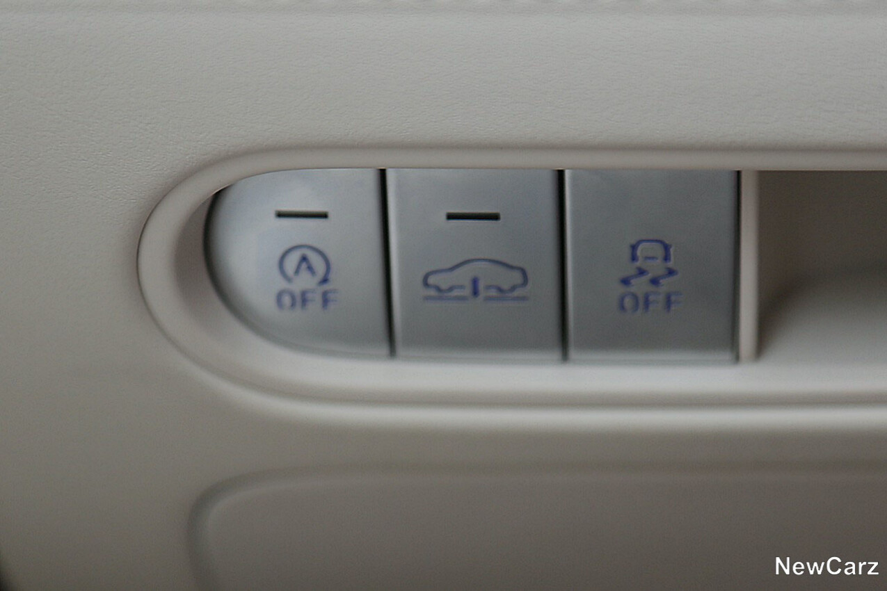 Genesis G90 LWB Luftfahrwerk Bedienung